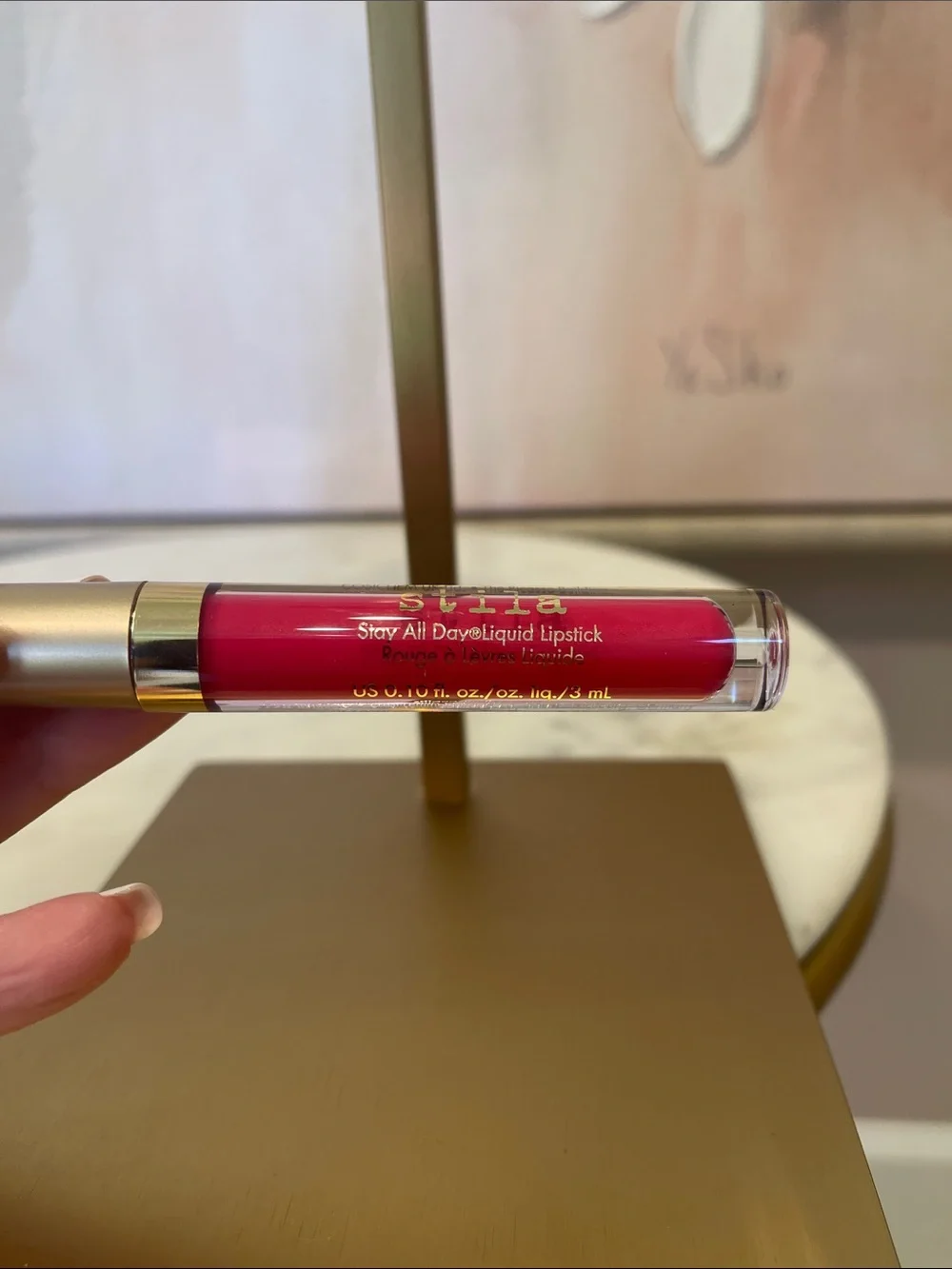 NIB Stila Stay-All-Day Liquid Lipstick in Sheer Felice (Pink)